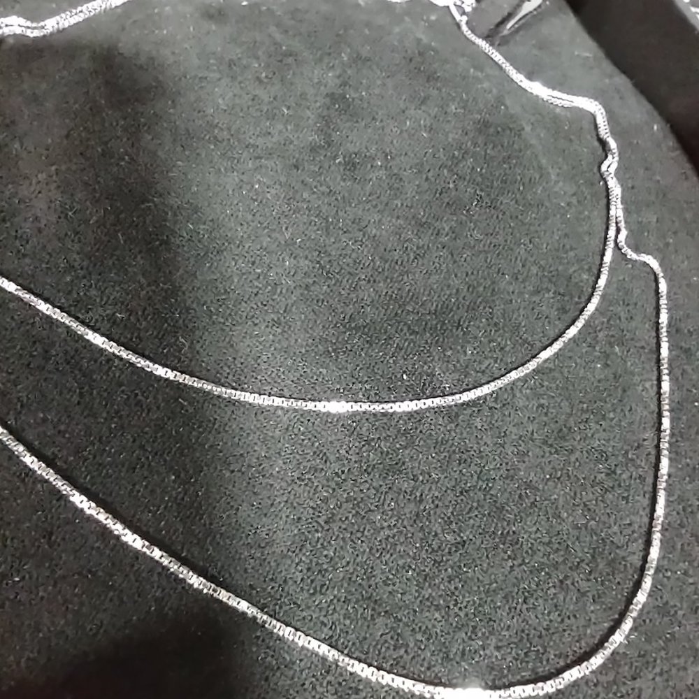 Sterling Silver 1mm Box Chain